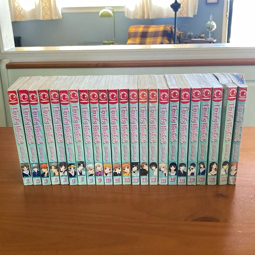 Fruits Basket Manga Comic Book Lot Vol. 1-23 - Natsuki Takaya Complete Set Fruits Basket Manga Comic Book Lot Vol. 1-23 - Natsuki Takaya Complete Set