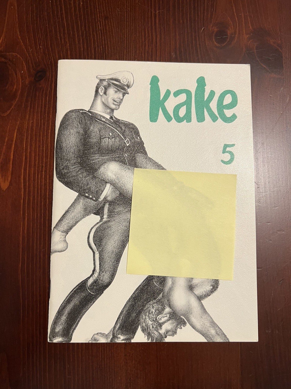 Rare 1979 Tom Of Finland KAKE #5 Green Edition Underground Gay Booklet Magazine Rare 1979 Tom Of Finland KAKE #5 Green Edition Underground Gay Booklet Magazine