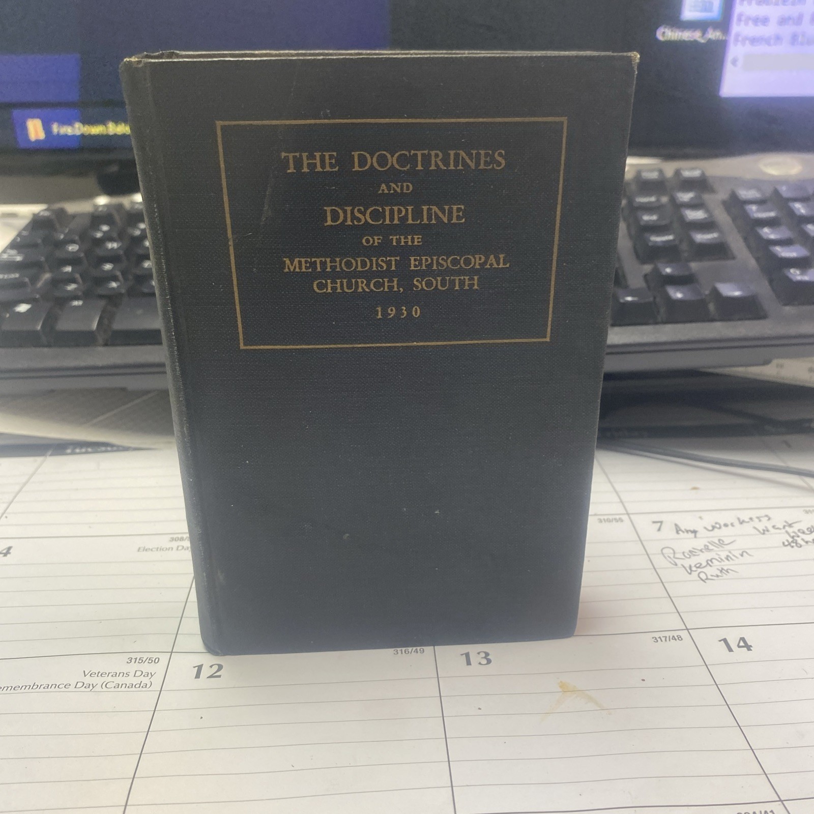 THE DOCTRINES AND DISCIPLINE OF THE METHODIST EPISCOPAL CHURCH SOUTH 1930