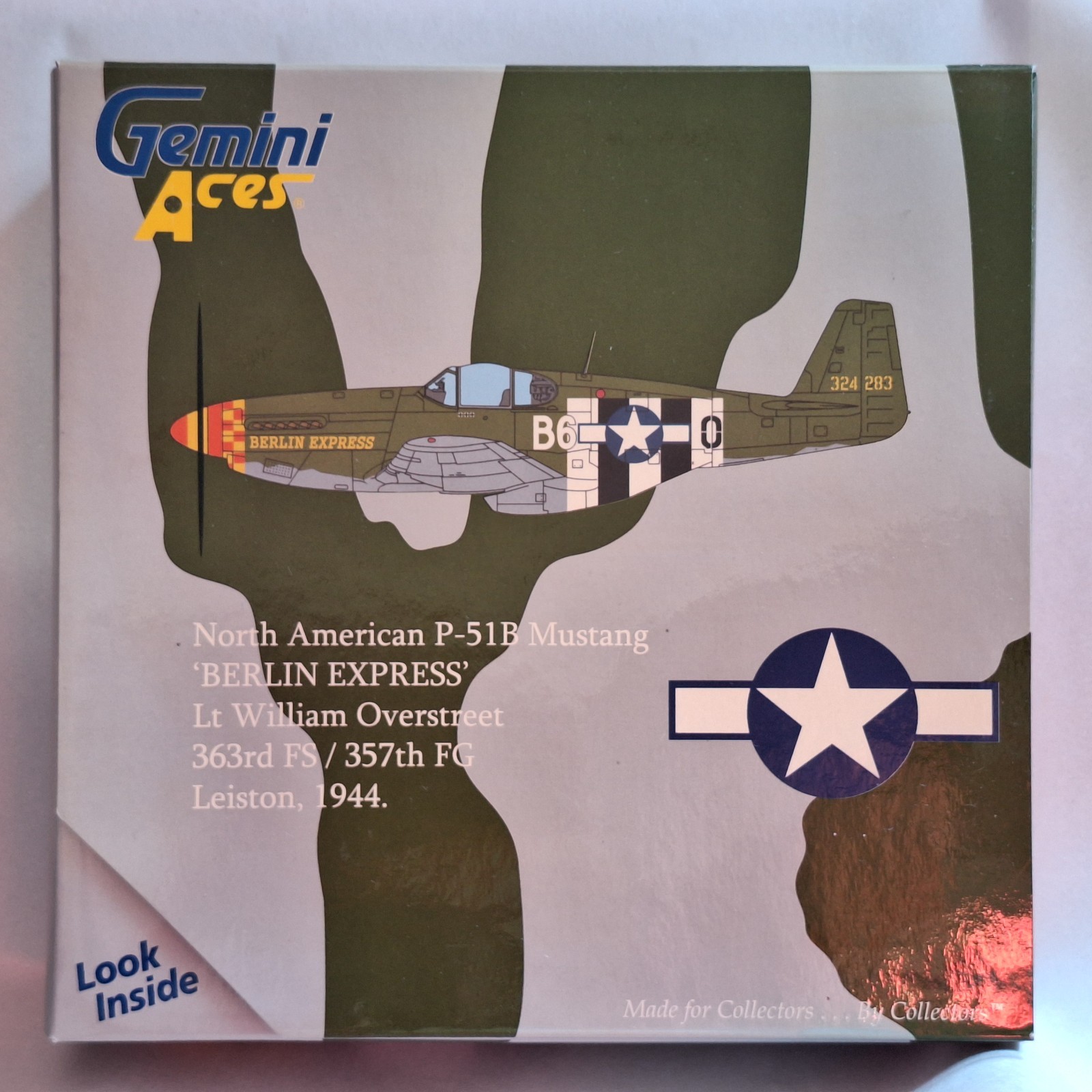 Gemini Aces North American P-51B Mustang “Berlin Express”363rd FS/357th FG 1944