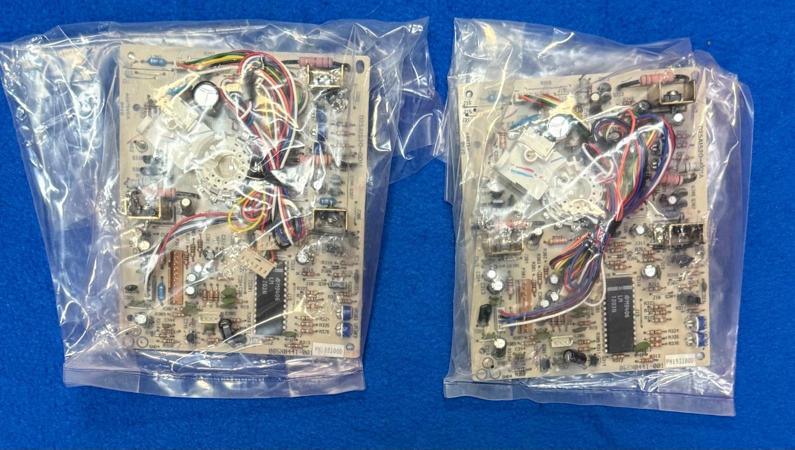 TWO NEW WELLS GARDNER MONITOR NECK PCB #025A1520-001A & #0085X0441-001 & #PN1931