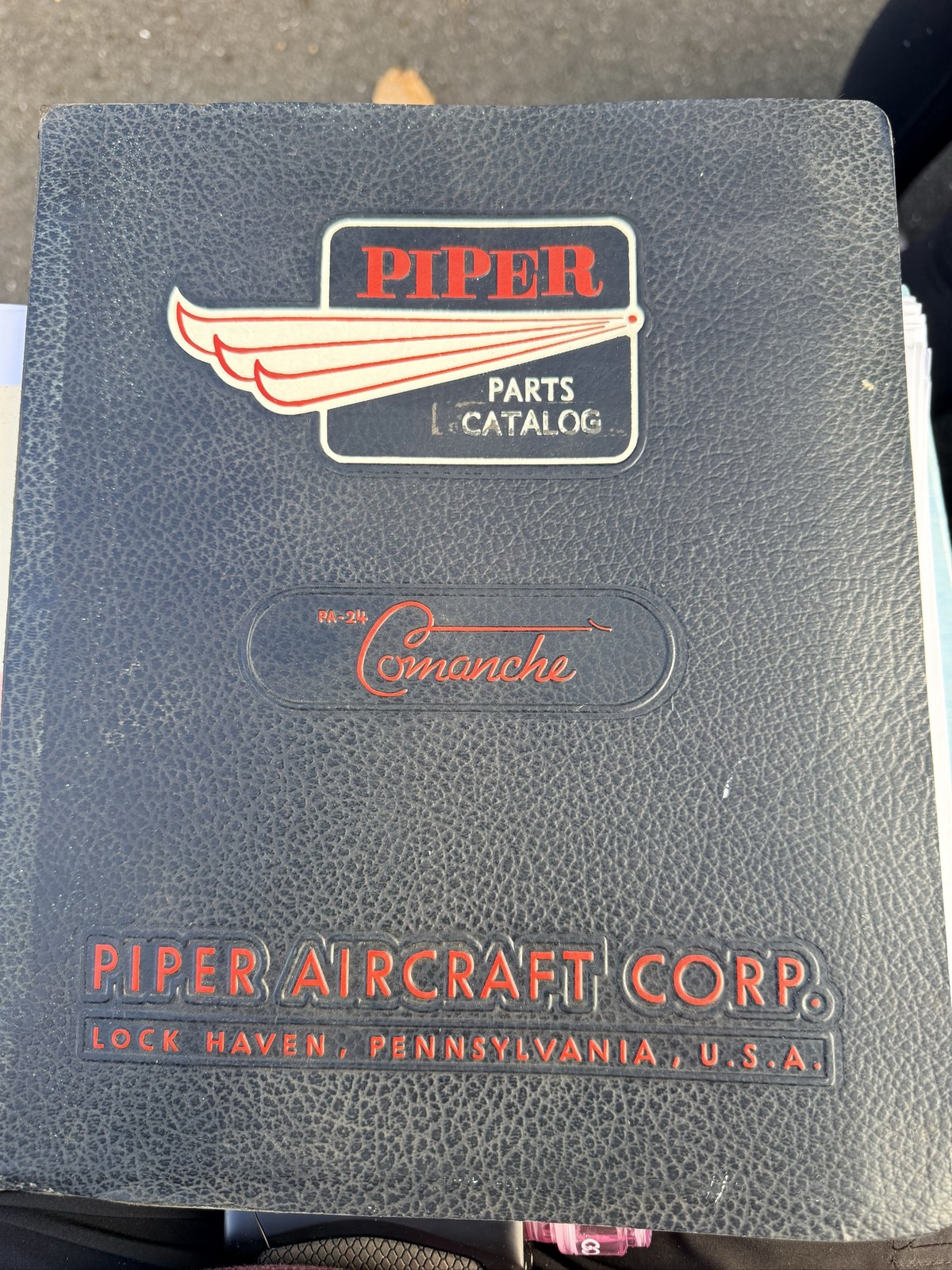 Piper Piper Parts Catalog Autoflite Service Manual PA-24 Comanche 1968