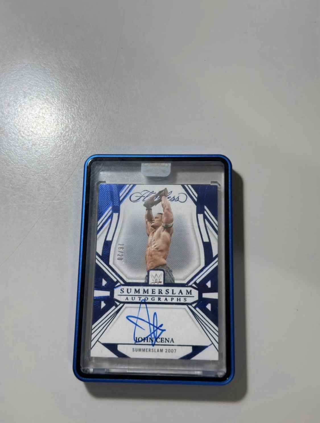 John Cena sandwiches flawless 2024 auto /20