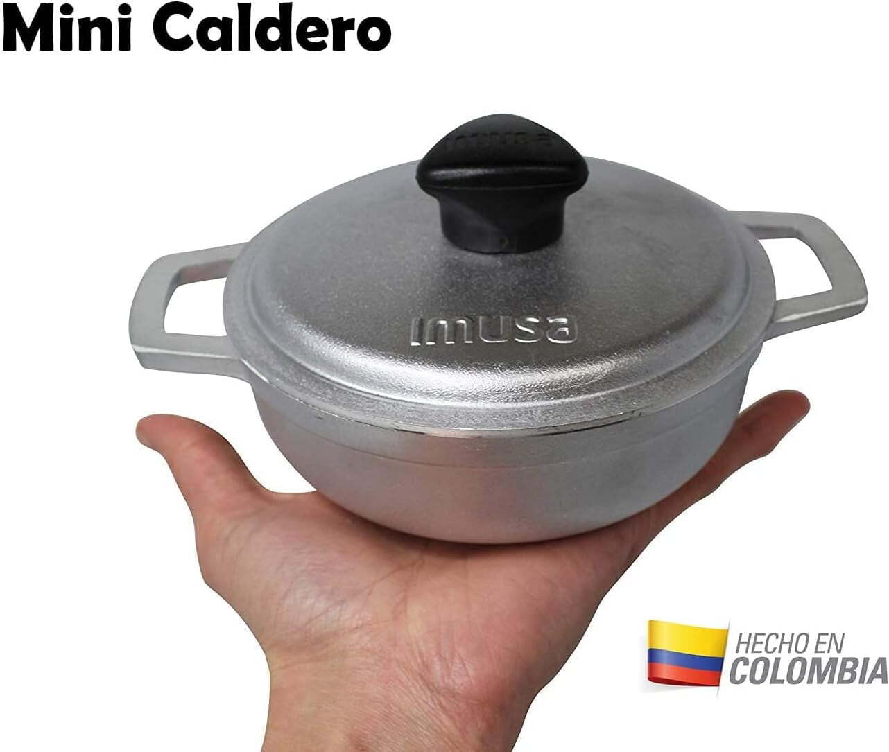 NEW IMUSA USA 4 Piece 0.5Qt Traditional Colombian Mini Calderos (Dutch Oven) NEW IMUSA USA 4 Piece 0.5Qt Traditional Colombian Mini Calderos (Dutch Oven)