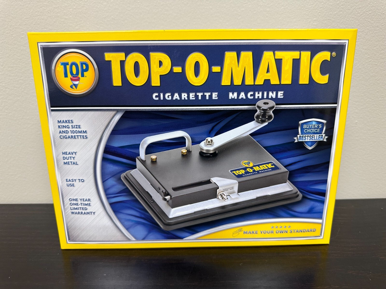 💥 TOP-O- MATIC CIGARETTE ROLLING MACHINE ✨ WORKS W/ KING SIZE & 100MM TUBES