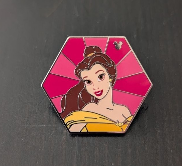 2026 Disney Hidden Mickey Wave B Belle Beauty Beast Film Anniversary WDW Pin 2026 Disney Hidden Mickey Wave B Belle Beauty Beast Film Anniversary WDW Pin