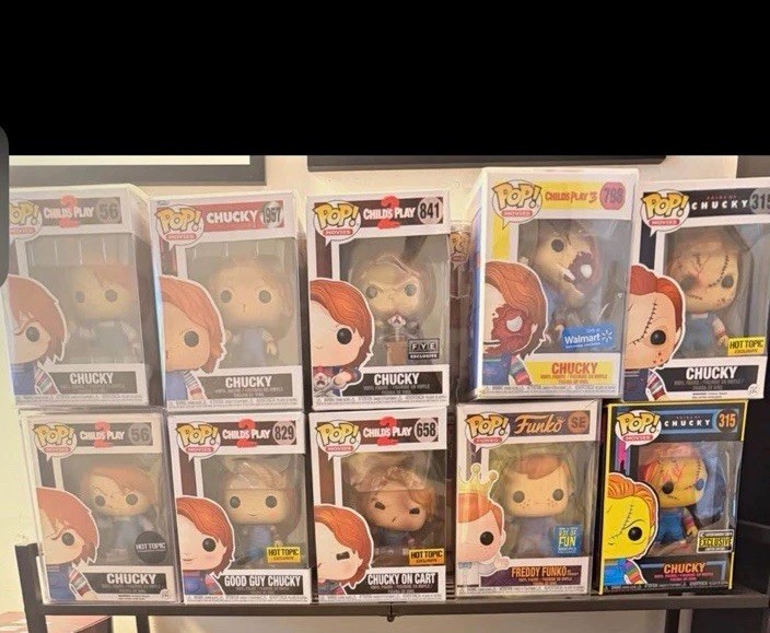 Funko Child's Play Chucky & Tiffany Mixed Lot Vinyl Figures Boxed Exclusives
