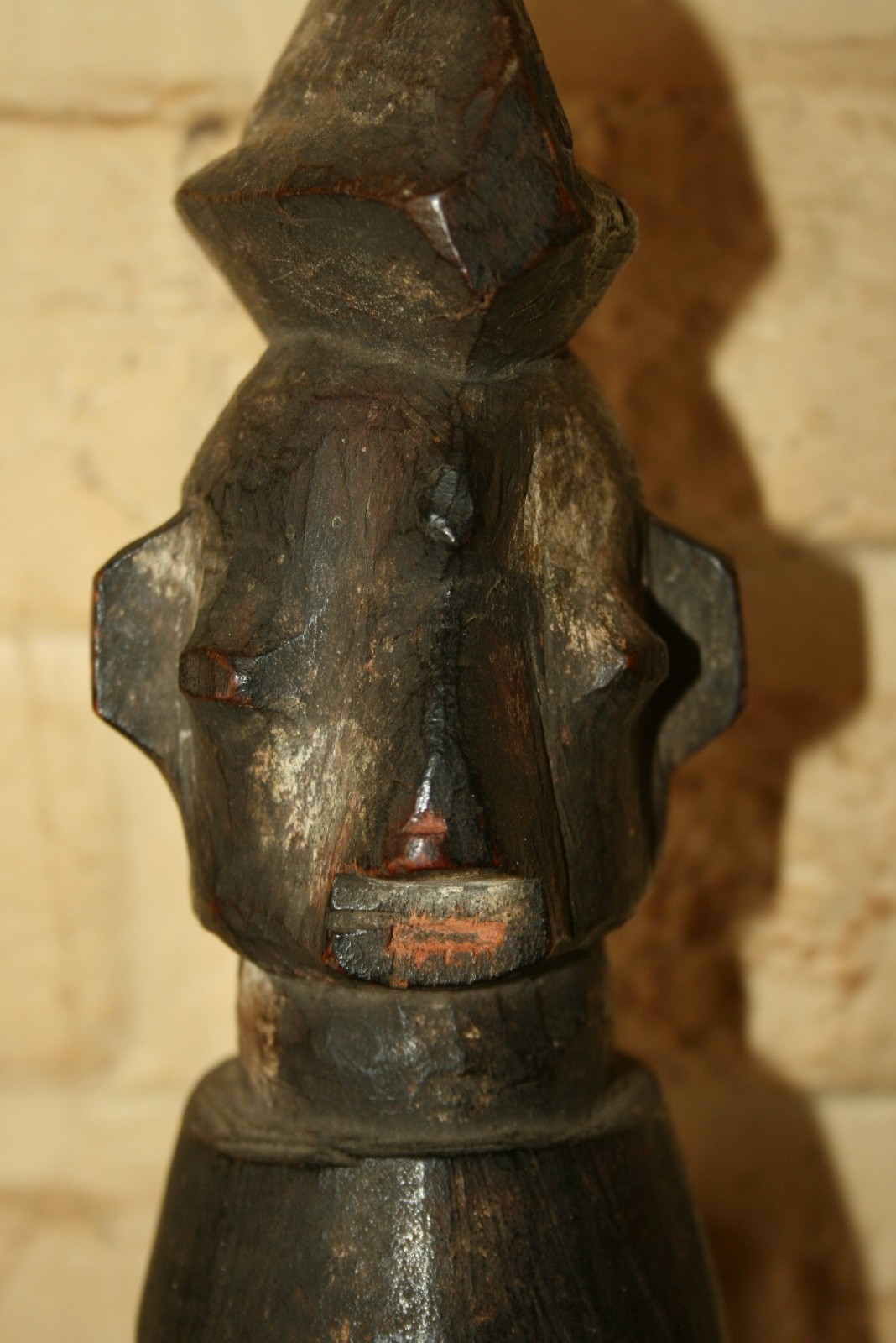 YAKA PHUUNGU HEALING FIGURE BEGIN 20 TH C. R.D.CONGO 35 CM AFRICAN TRIBAL ART
