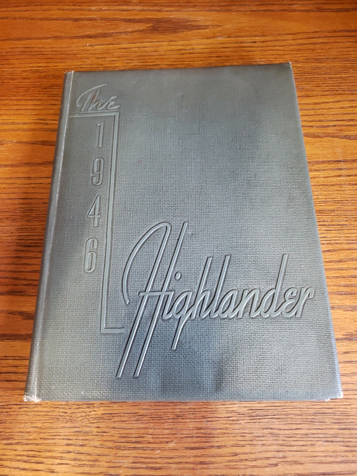 1946 Highland High School Ft. Thomas Kentucky Highlander Yearbook Annual Book