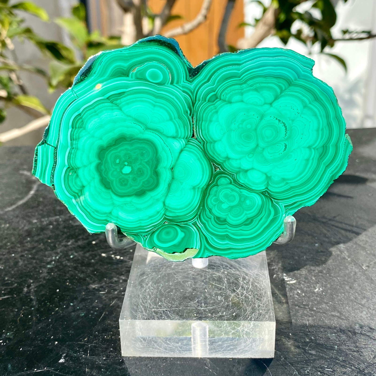 231G Natural High Quality Malachite Flakes luster Gem Crystal Mineral Specimen.