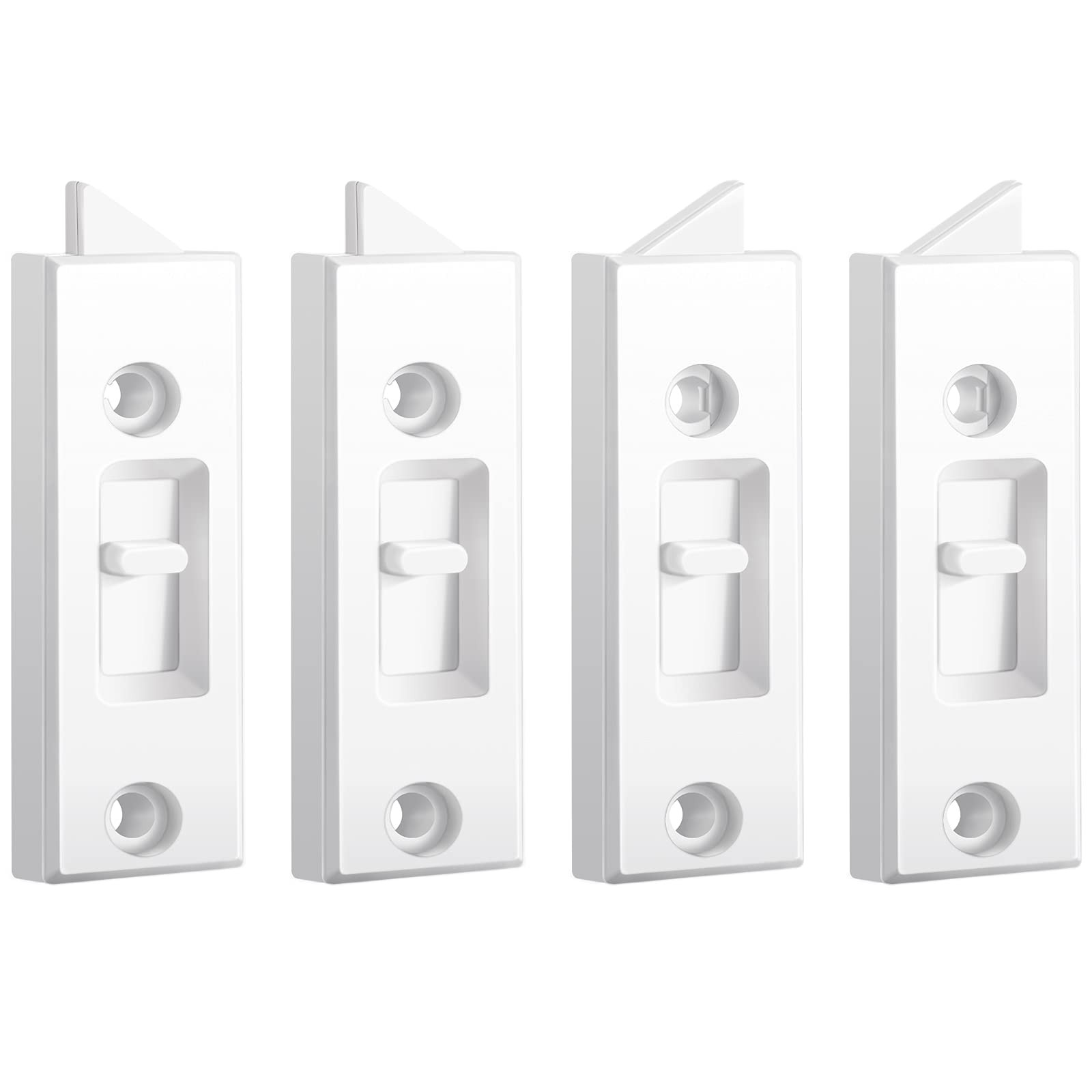 Honoson 4 Pcs Window Latch Locks Parts Hardware Tilt White Honoson 4 Pcs Window Latch Locks Parts Hardware Tilt White