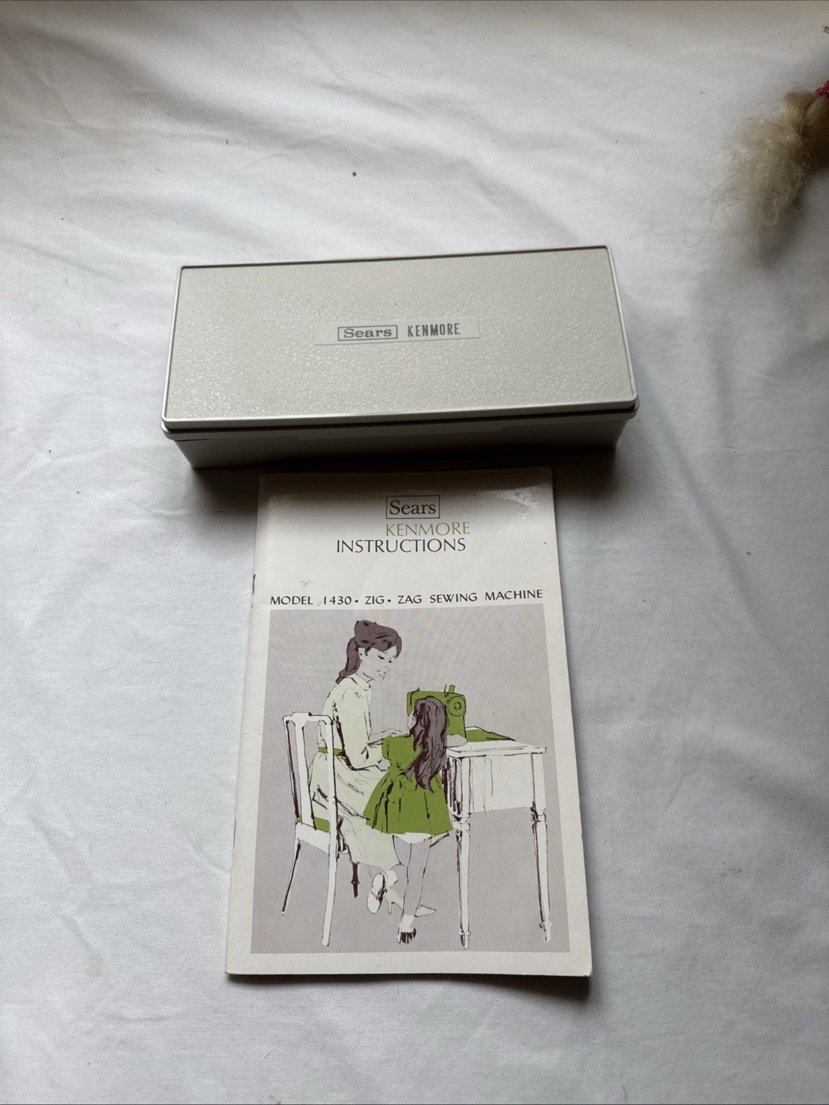 Vintage Sears Kenmore Miscellaneous  Accessories In Case