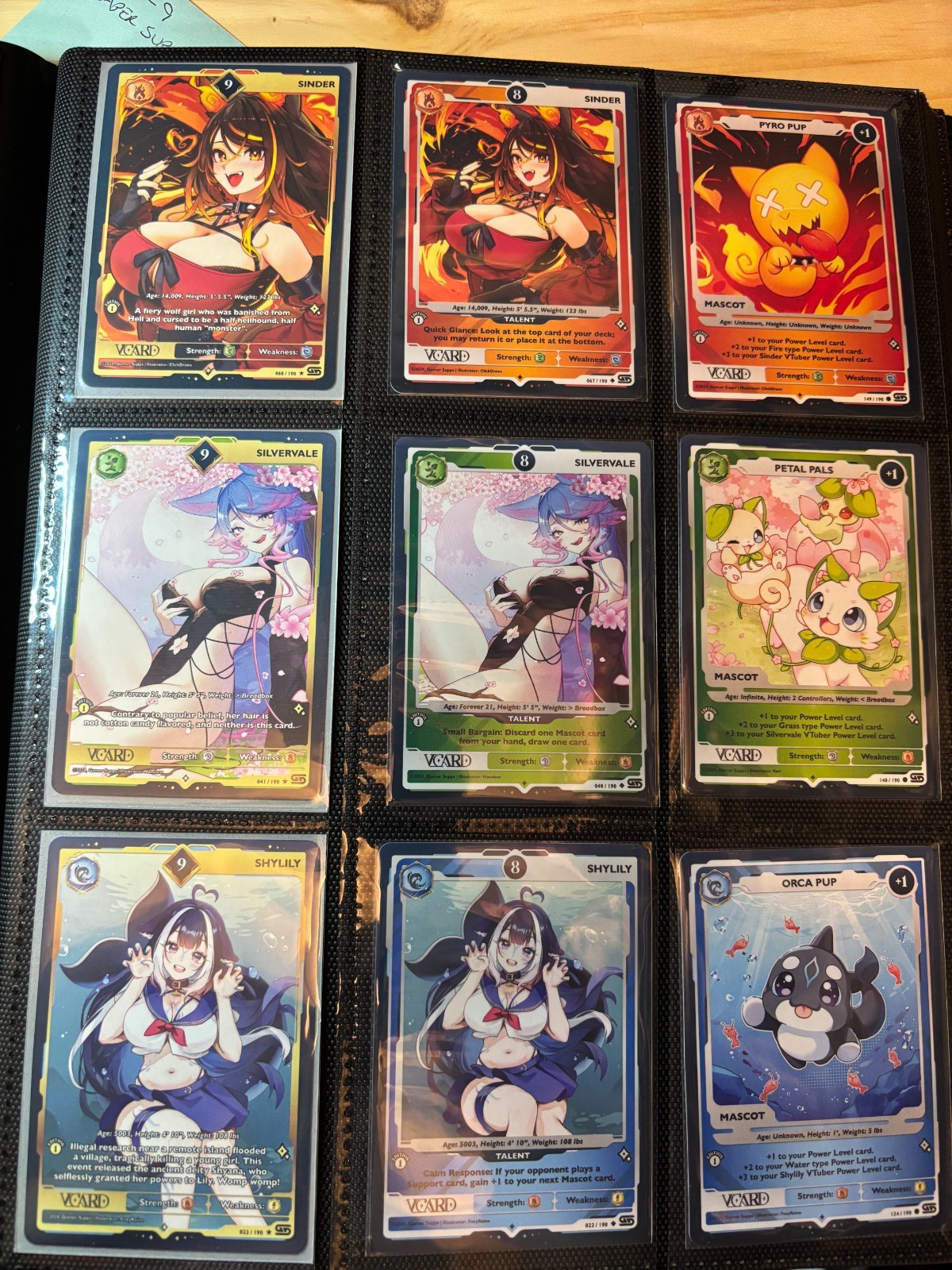 Gamersupps VCard 1st Edition Rising Stars Complete Non Holo Base Set Gamer Supps