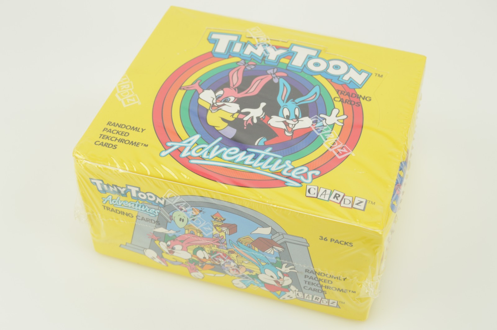 RARE SEALED BOX 1994 CARDZ Tiny Toon Adventures Tekchrome Trading Cards RARE SEALED BOX 1994 CARDZ Tiny Toon Adventures Tekchrome Trading Cards