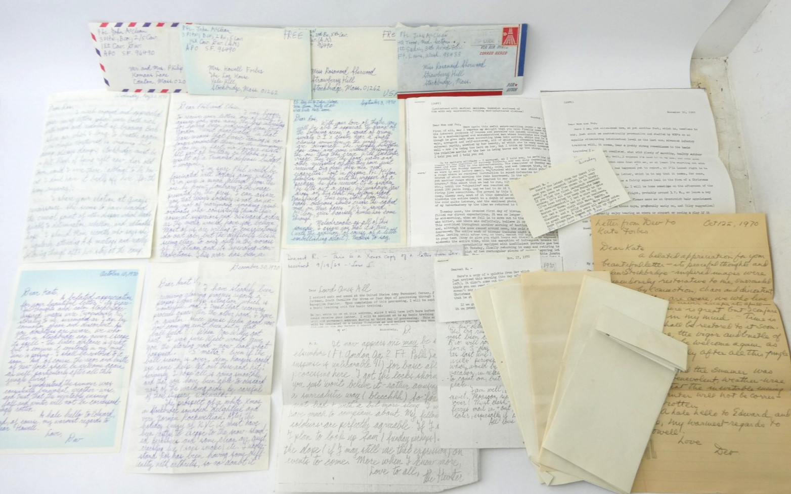 Vietnam War Letters Archive 1969–1971 PFC John “Dev” McClean Originals & Copies