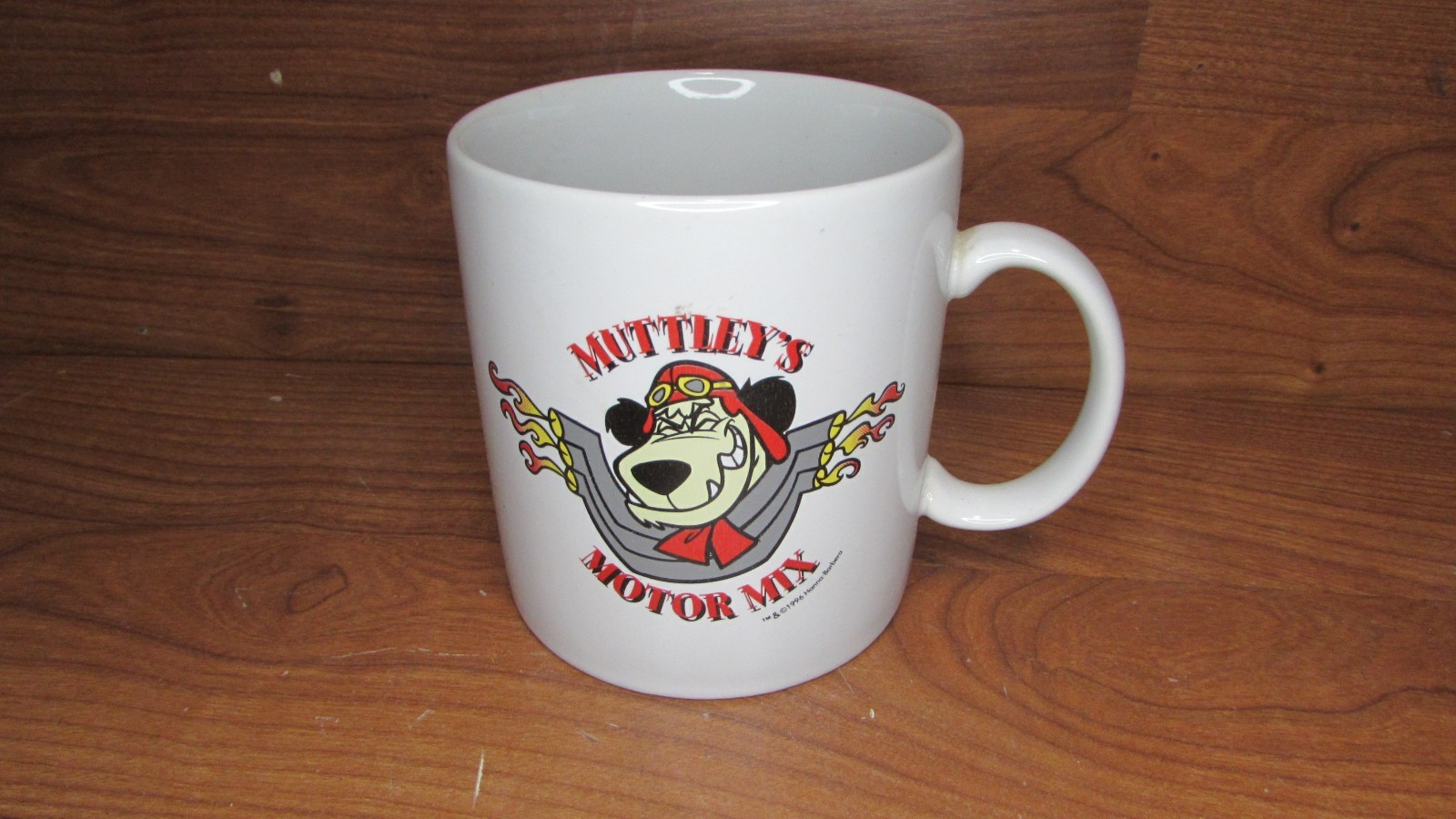 Vintage Hanna-Barbera Commissary Muttley's Motor Mix large Ceramic coffee mug Vintage Hanna-Barbera Commissary Muttley's Motor Mix large Ceramic coffee mug