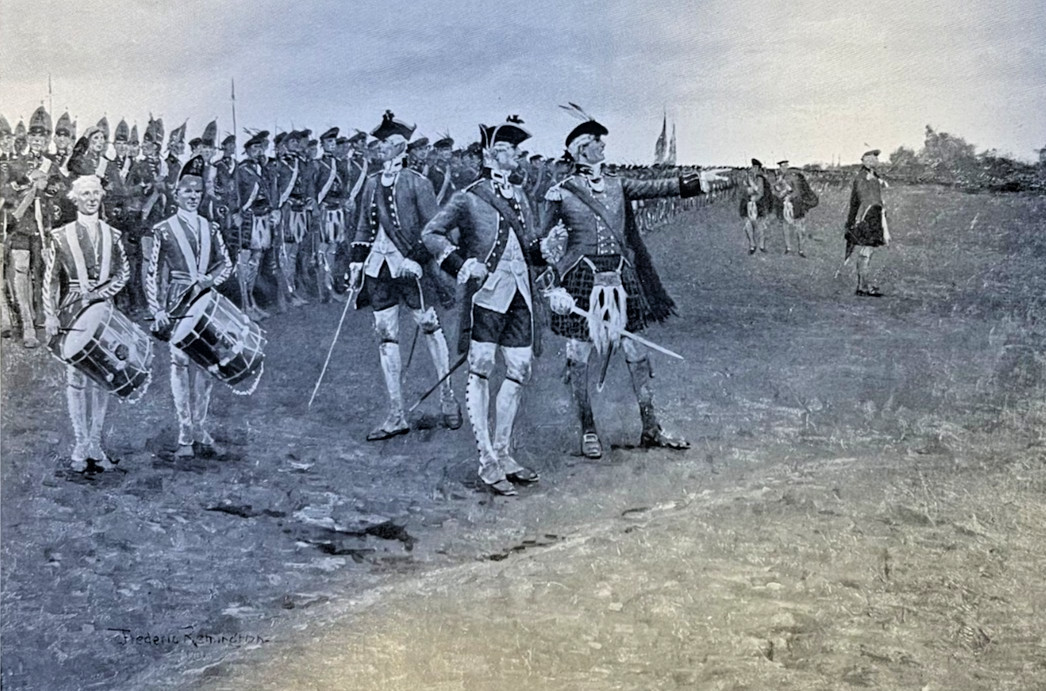 1901 Vintage Magazine Illustration Morning After Battle of the Plains of Abraham