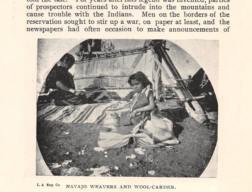 1899 NAVAJO Ceremonial Traditions Navajo Nation Reservation Four Corners ILLUSTR