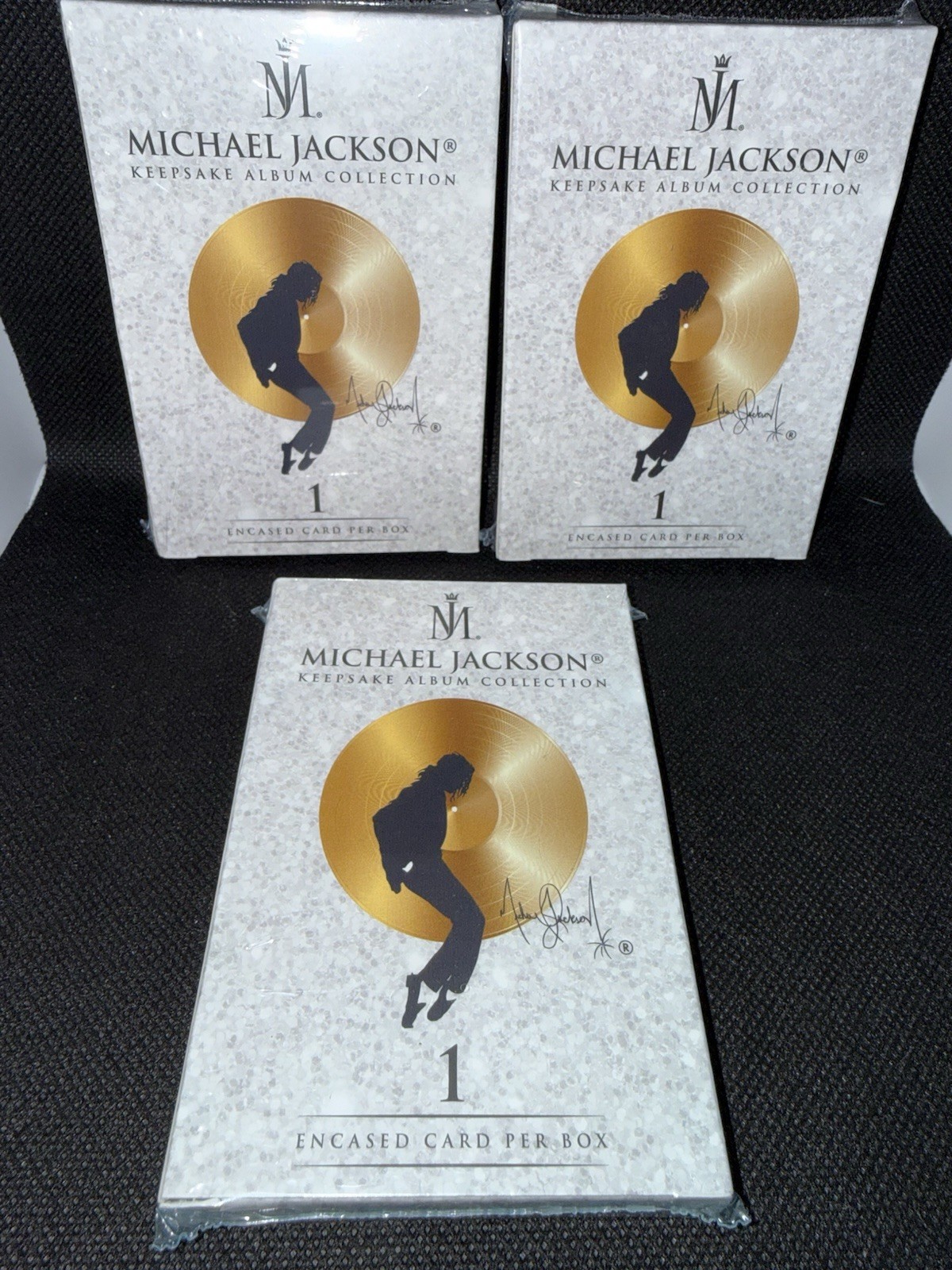 3 Box Lot - Sealed Michael Jackson Keepsake Album Collection Mystery Box 3 Box Lot - Sealed Michael Jackson Keepsake Album Collection Mystery Box