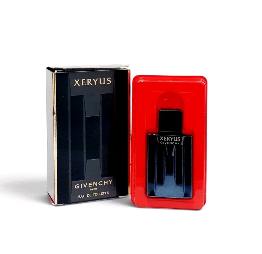Vintage Givenchy Xeryus Miniature 0.13 oz Eau de Toilette SEE DESCRIPTION Vintage Givenchy Xeryus Miniature 0.13 oz Eau de Toilette SEE DESCRIPTION