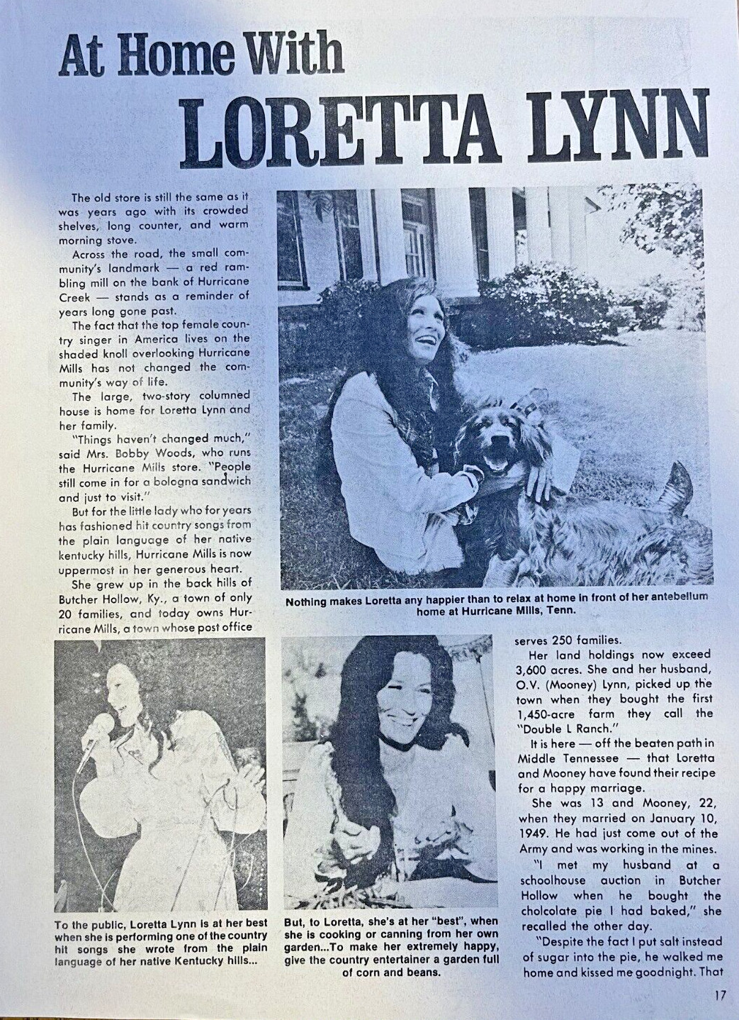 1976 At Home With Country Singer Loretta Lynn 1976 At Home With Country Singer Loretta Lynn