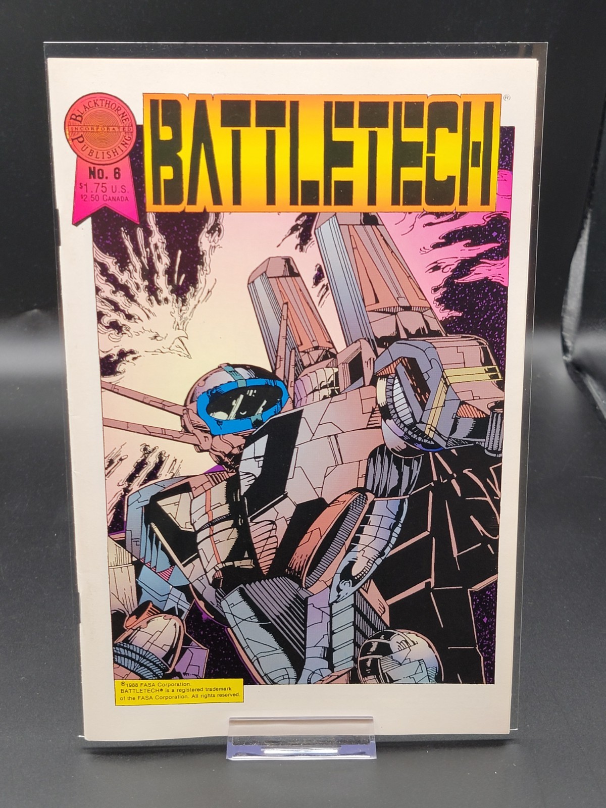 Battletech #6 • Blackthorne • 1988