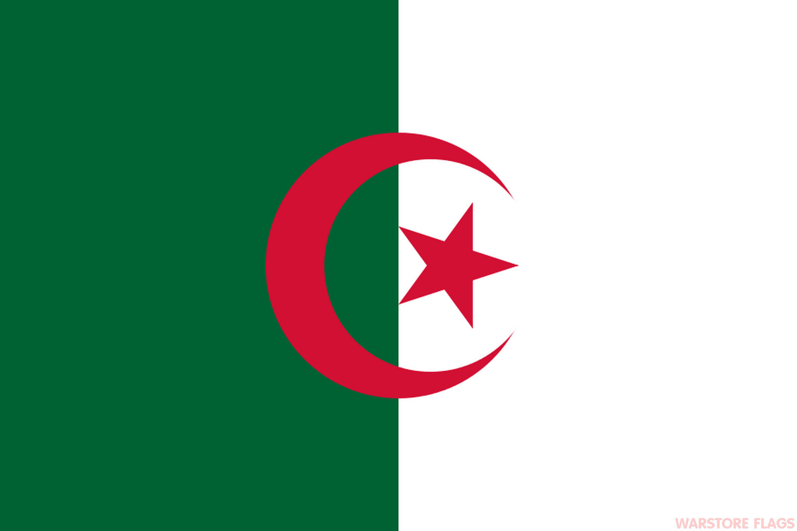 ALGERIA FLAG PACK OF 4 - 18\