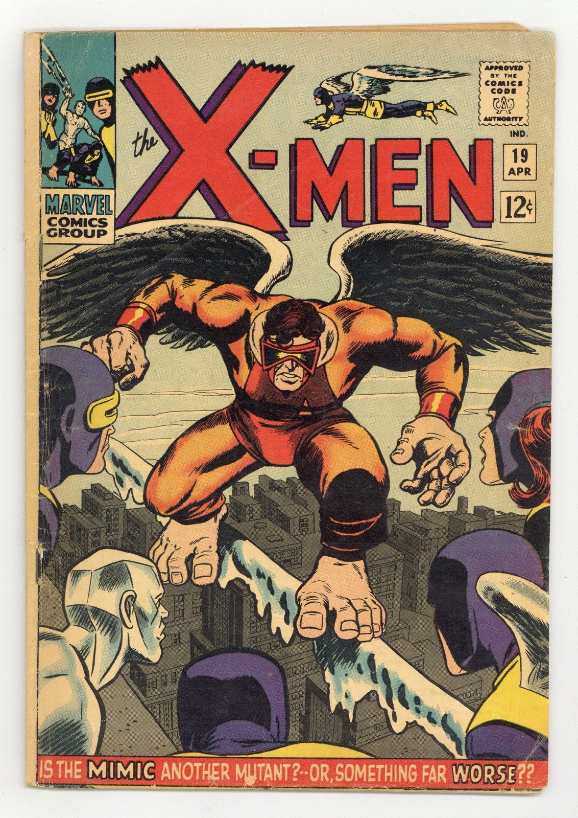 Uncanny X-Men #19 GD 2.0 1966 1st Mimic