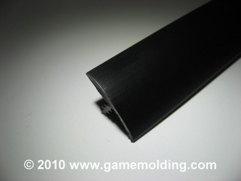 25 FT 3/4 INCH Smooth Black T-Molding (Arcade, MAME) FAST SHIP 25 FT 3/4 INCH Smooth Black T-Molding (Arcade, MAME) FAST SHIP