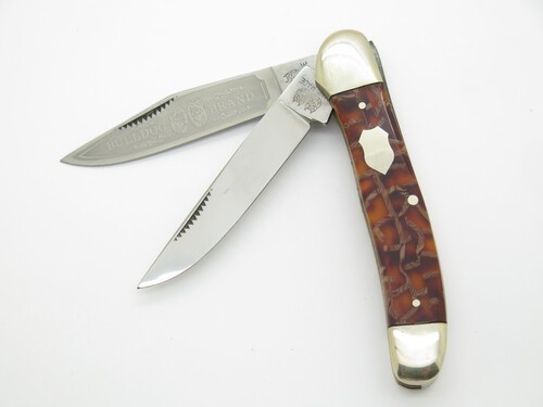 Vintage Bulldog Brand Copperhead Germany Broken Chain Folding Pocket Knife Vintage Bulldog Brand Copperhead Germany Broken Chain Folding Pocket Knife