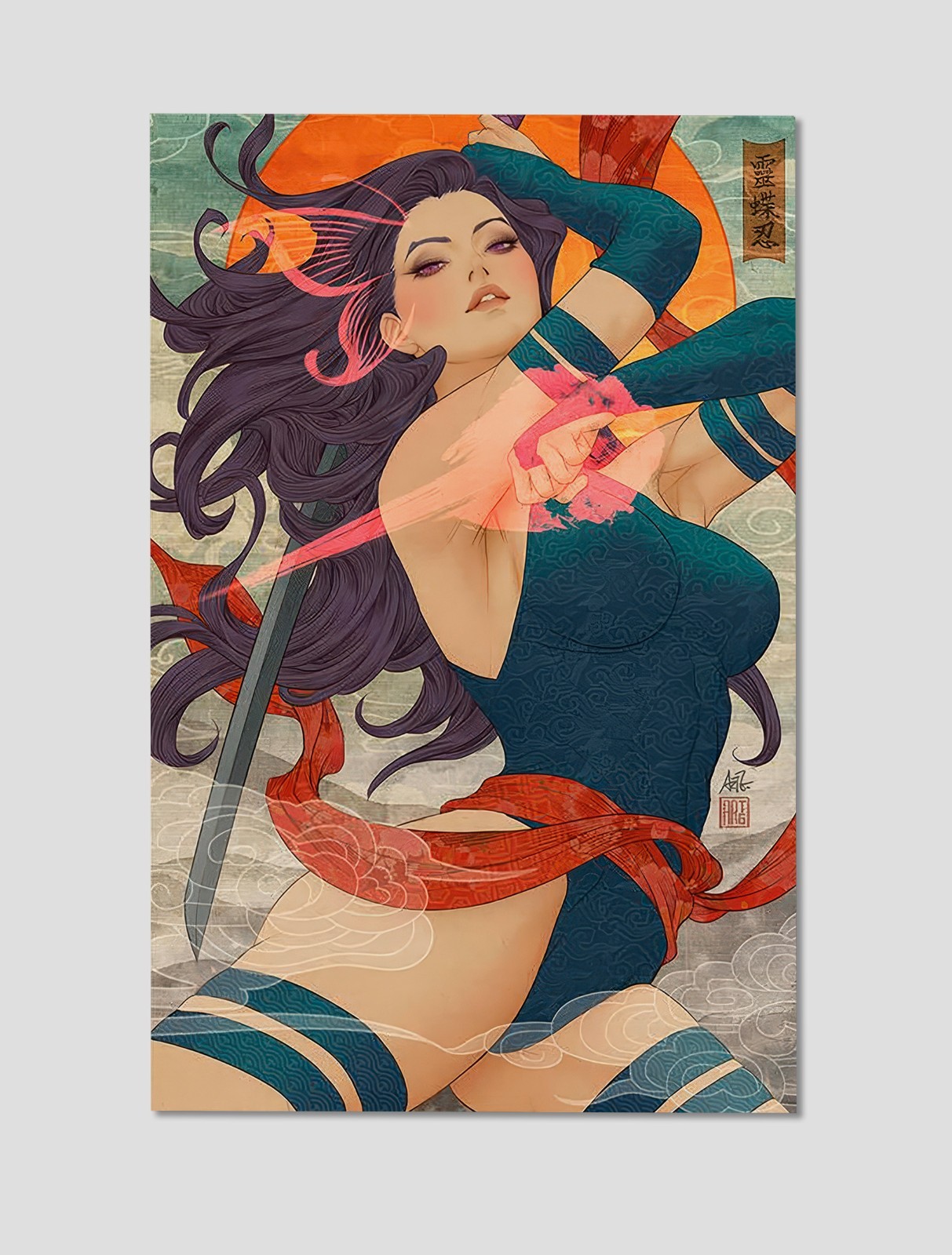 Psylocke: Ninja Premium Giclee Print 11\