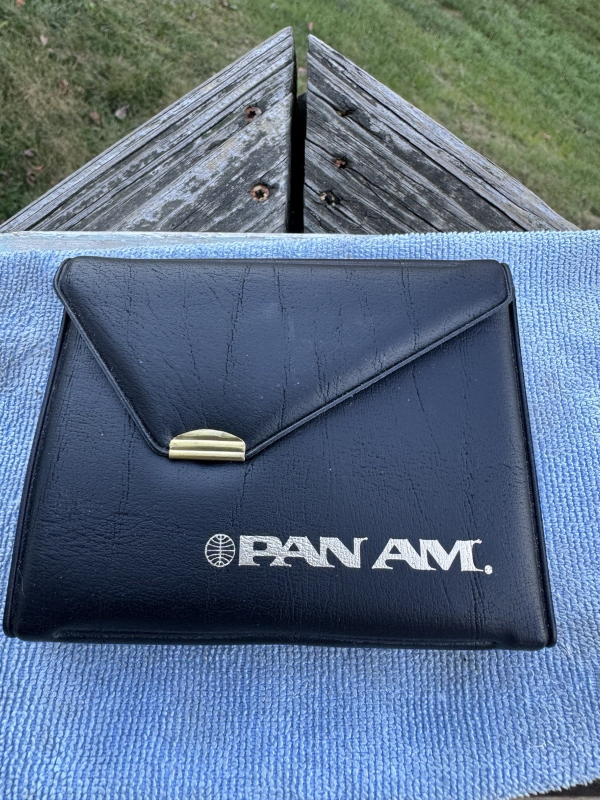 Vintage Pan Am Airlines Travel Playing Card Set Case Sealed & Open Decks