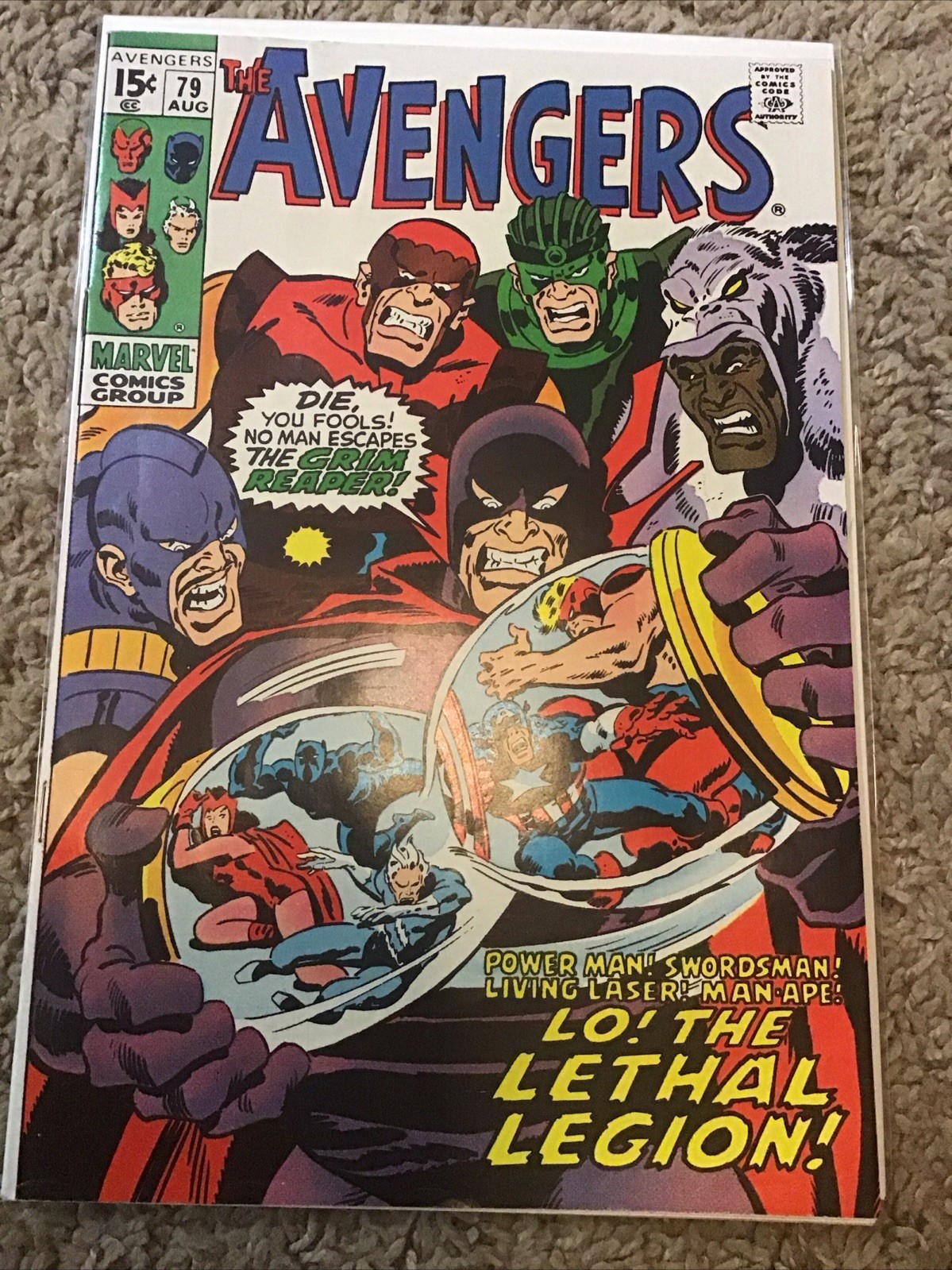 Avengers #79 VF- 7.5 To VF 8.0 Condition