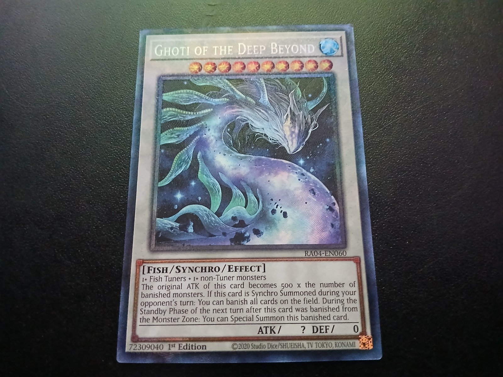 Ghoti of the Deep Beyond (PCR) RA04-EN060- Quarter Century Stampede