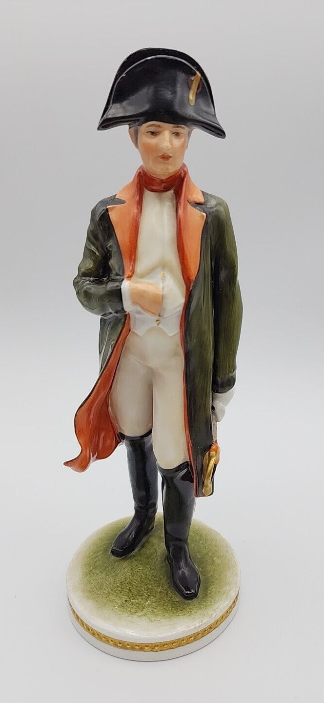 Kaiser Porcelain Figurine Napoleon Bonaparte ---   Roughly 8 1/4” Tall  FLAW
