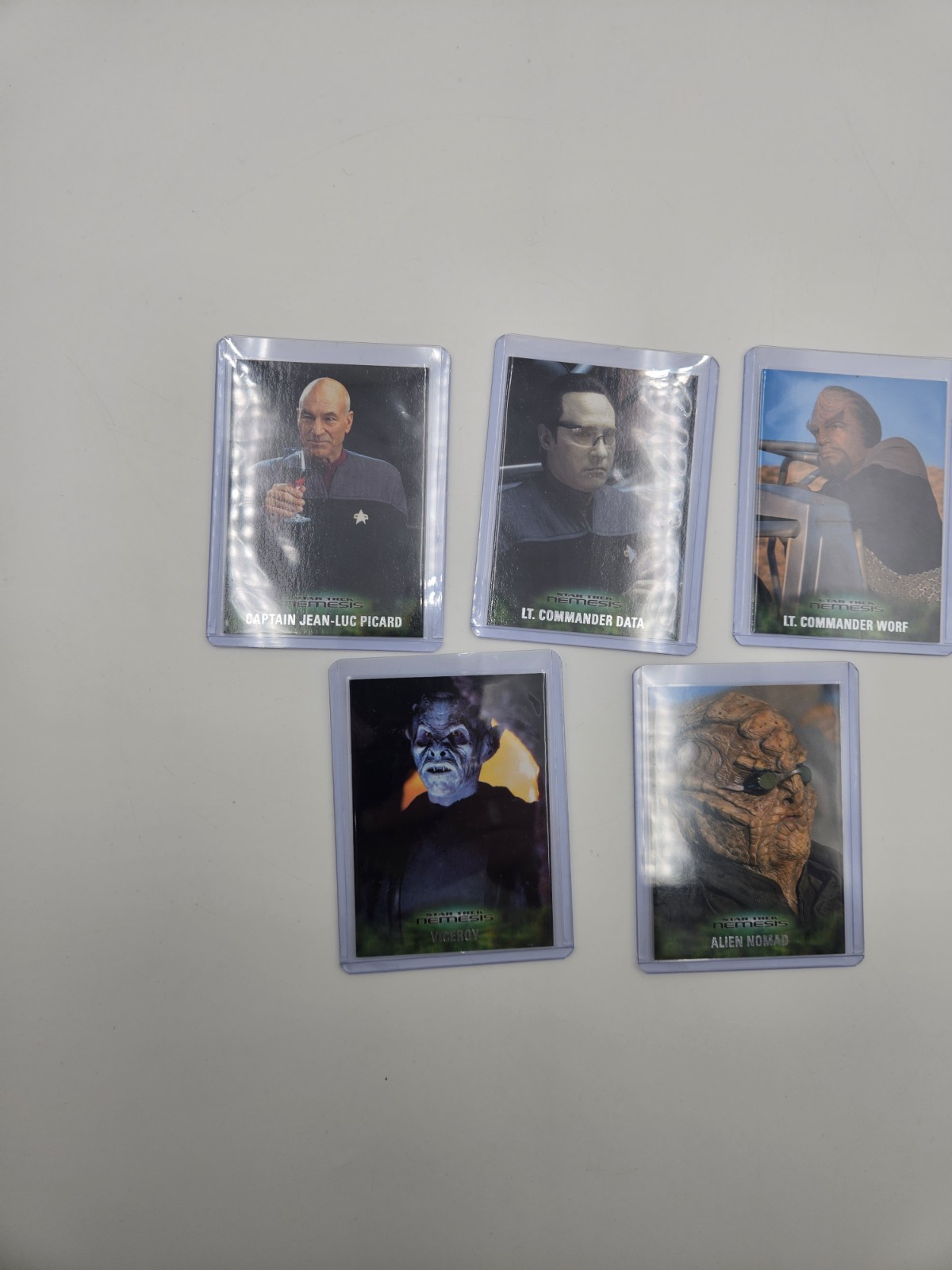 2002 Star Trek Enterprise Season 1 Nemesis Previews Complete Set N1-N5...