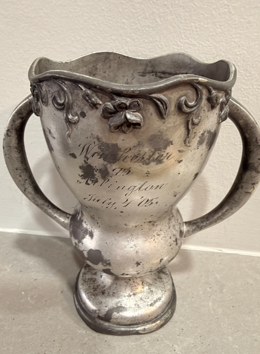 Antique 1905 Trophy Loving Cup Smith Patterson Co Boston Antique 1905 Trophy Loving Cup Smith Patterson Co Boston