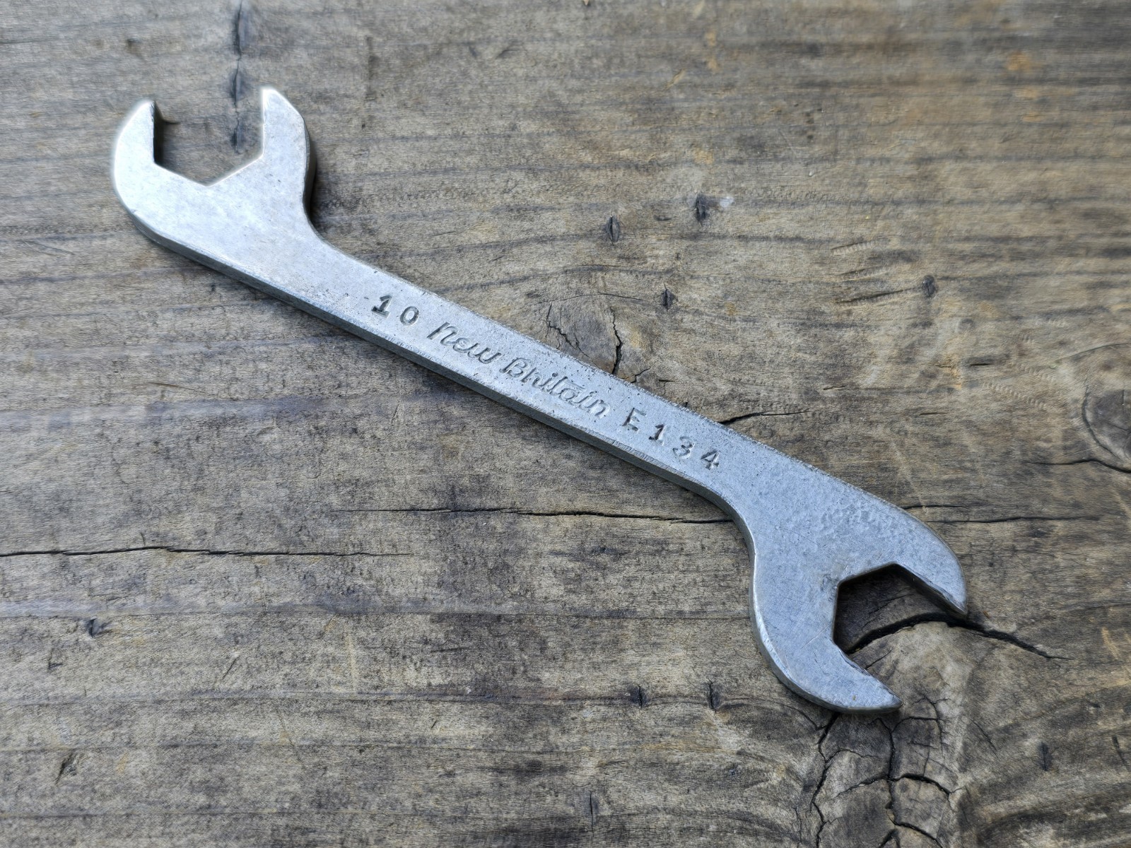 Vintage New Britain E-134 Open End Ignition Wrench 1/2\