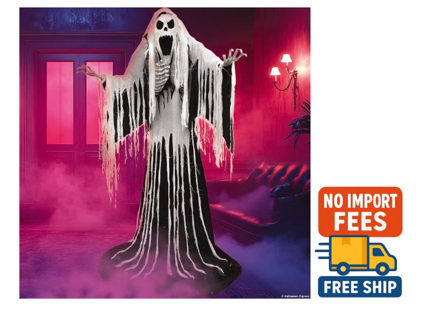 7' Animated Towering Wailing Soul Halloween Decoration 7' Animated Towering Wailing Soul Halloween Decoration