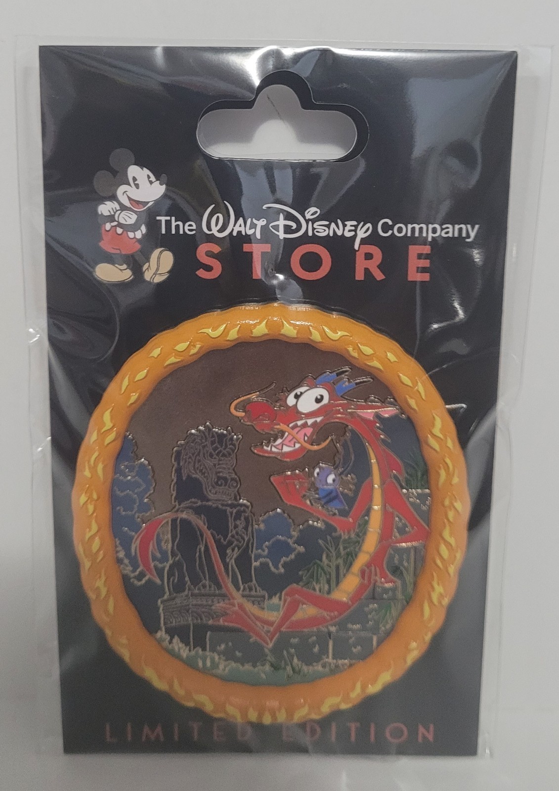 D23 Expo 2026 Exclusive TWDCS Elements of Nature Mushu Pin LE 400