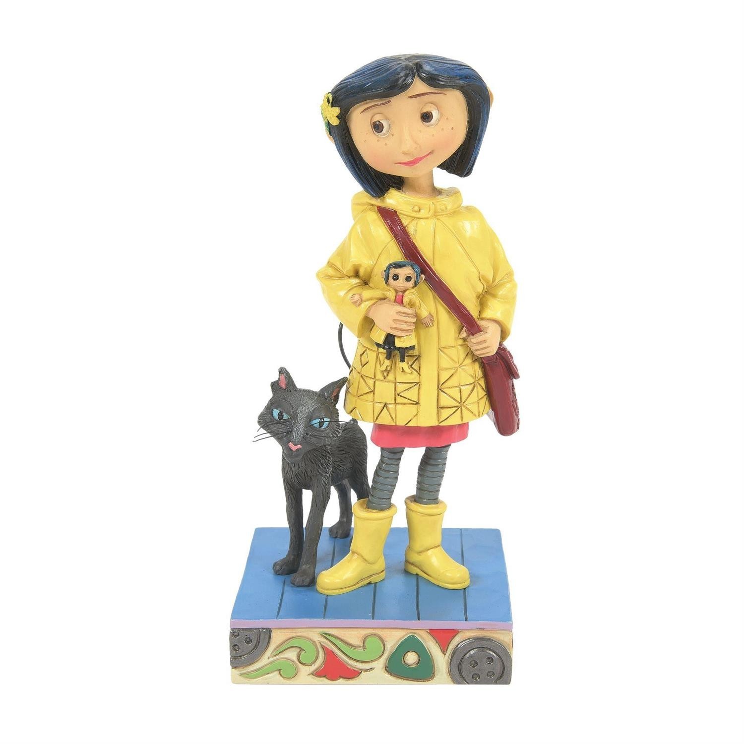Jim Shore CORALINE IN YELLOW RAINCOAT-CORALINE JONES 6016421 NEW Jim Shore CORALINE IN YELLOW RAINCOAT-CORALINE JONES 6016421 NEW
