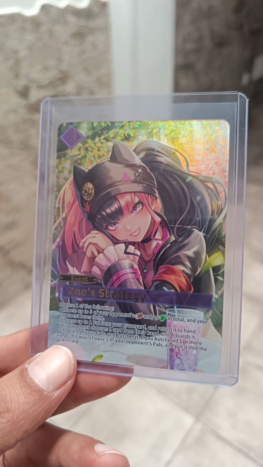 Palworld TCG Dawn of Palpagos SP Zoe's Strategy EBP01-095SP 1st Edition