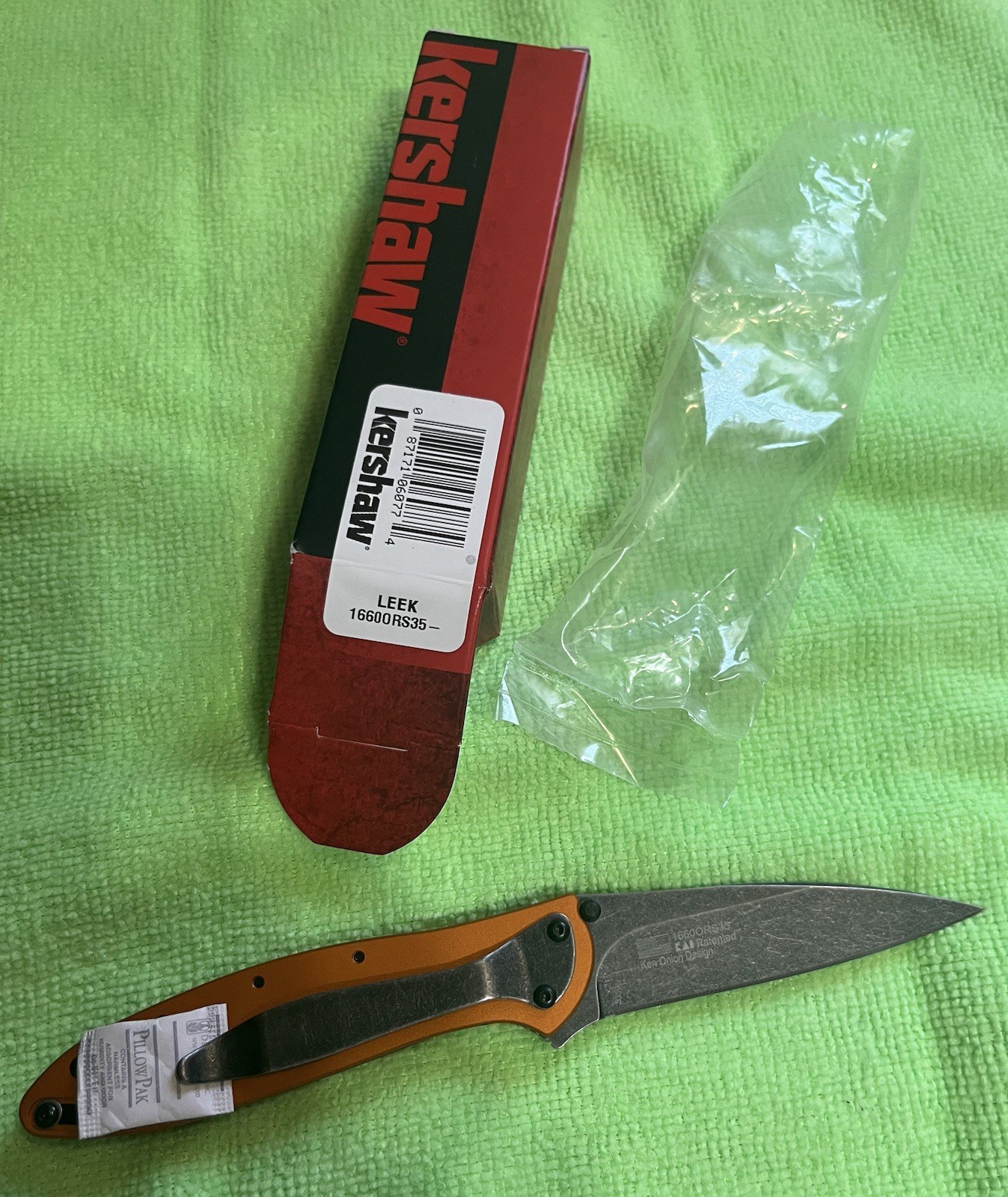 Kershaw Leek 1660ORS35 RARE KnifeCenter Exclusive Only 500 Sold “DISCONTINUED” Kershaw Leek 1660ORS35 RARE KnifeCenter Exclusive Only 500 Sold “DISCONTINUED”