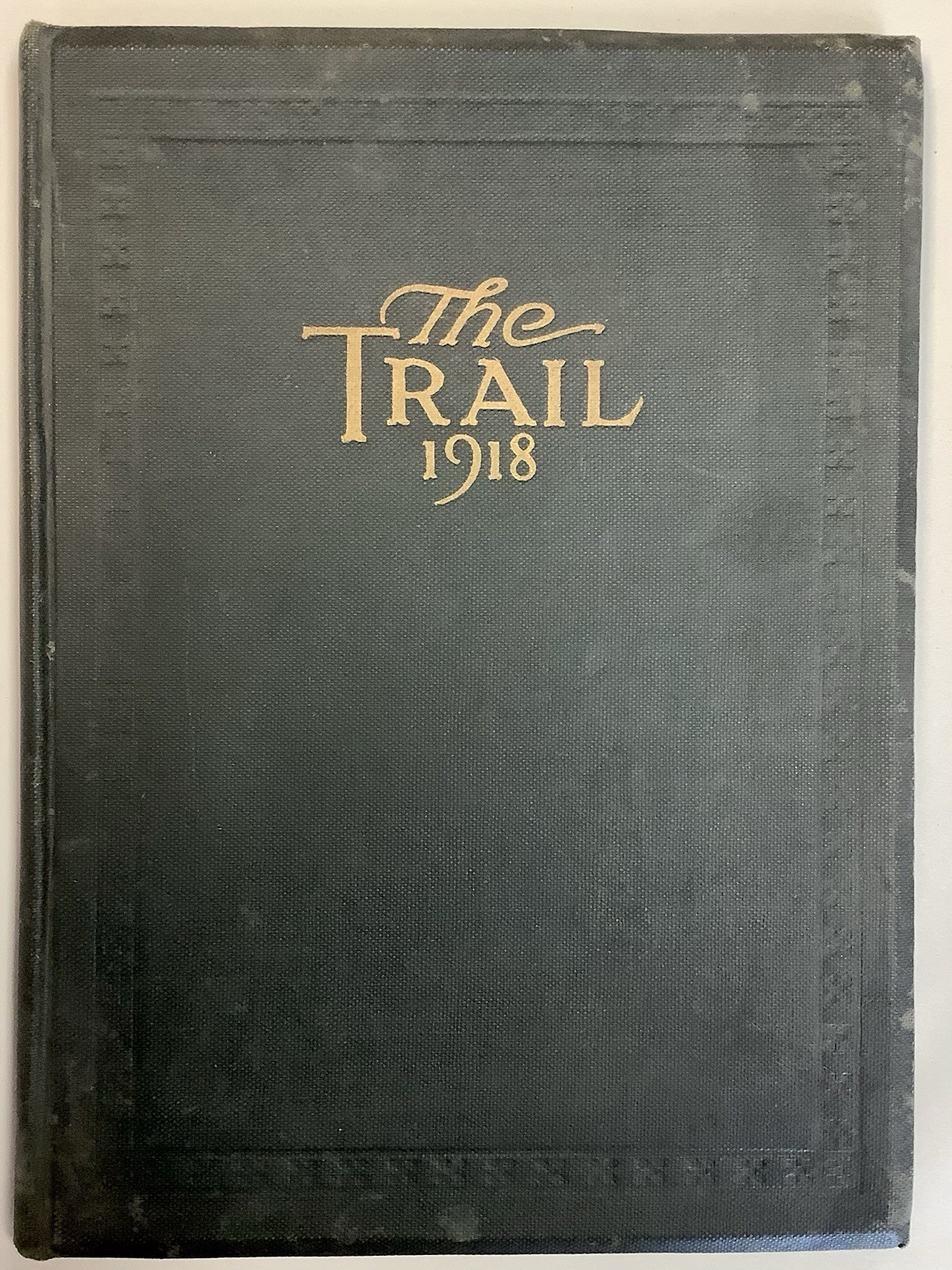 Antique 1918 Norman Oklahoma High School Yearbook The Trail Annual HS WWI Book Antique 1918 Norman Oklahoma High School Yearbook The Trail Annual HS WWI Book
