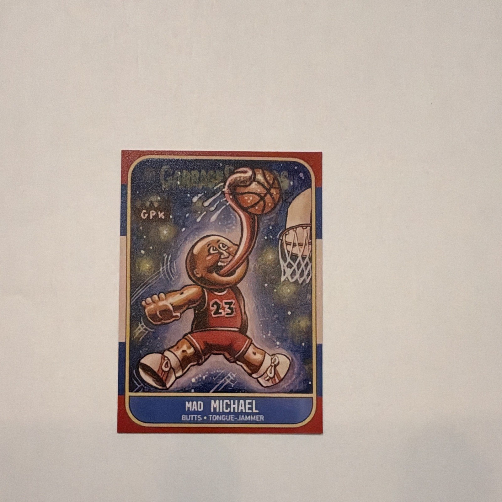 Garbage Pail Kids Mash-up Mad Michael metal card A18 Auto Darrin Pepe LE 2020