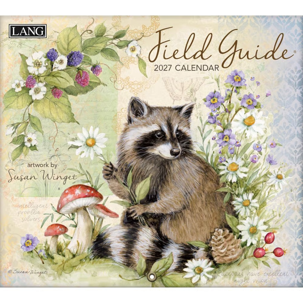 Lang Brands, Field Guide 2027 Wall Calendar by Susan Winget Lang Brands, Field Guide 2027 Wall Calendar by Susan Winget