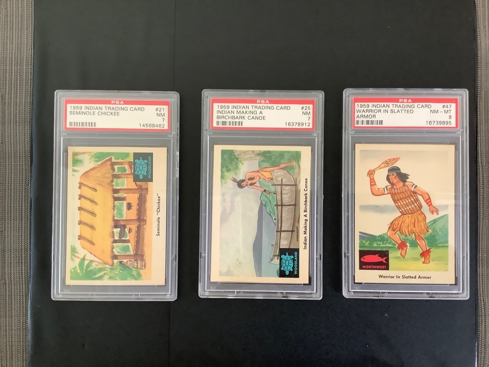 1959 Fleer Indians Complete Set, EX+