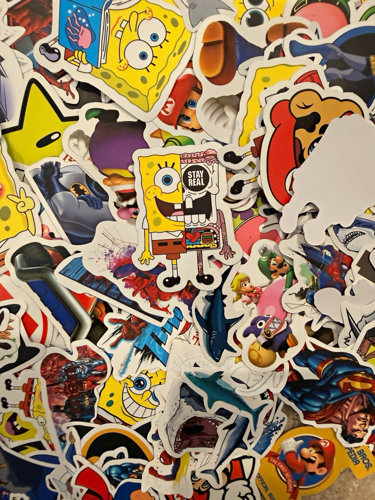 (4 pack) random sticker lot