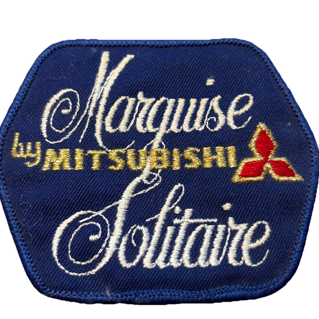 MITSUBISHI Marquise Solitaire Original Factory Crew Pilot RARE 1980 Houston MITSUBISHI Marquise Solitaire Original Factory Crew Pilot RARE 1980 Houston