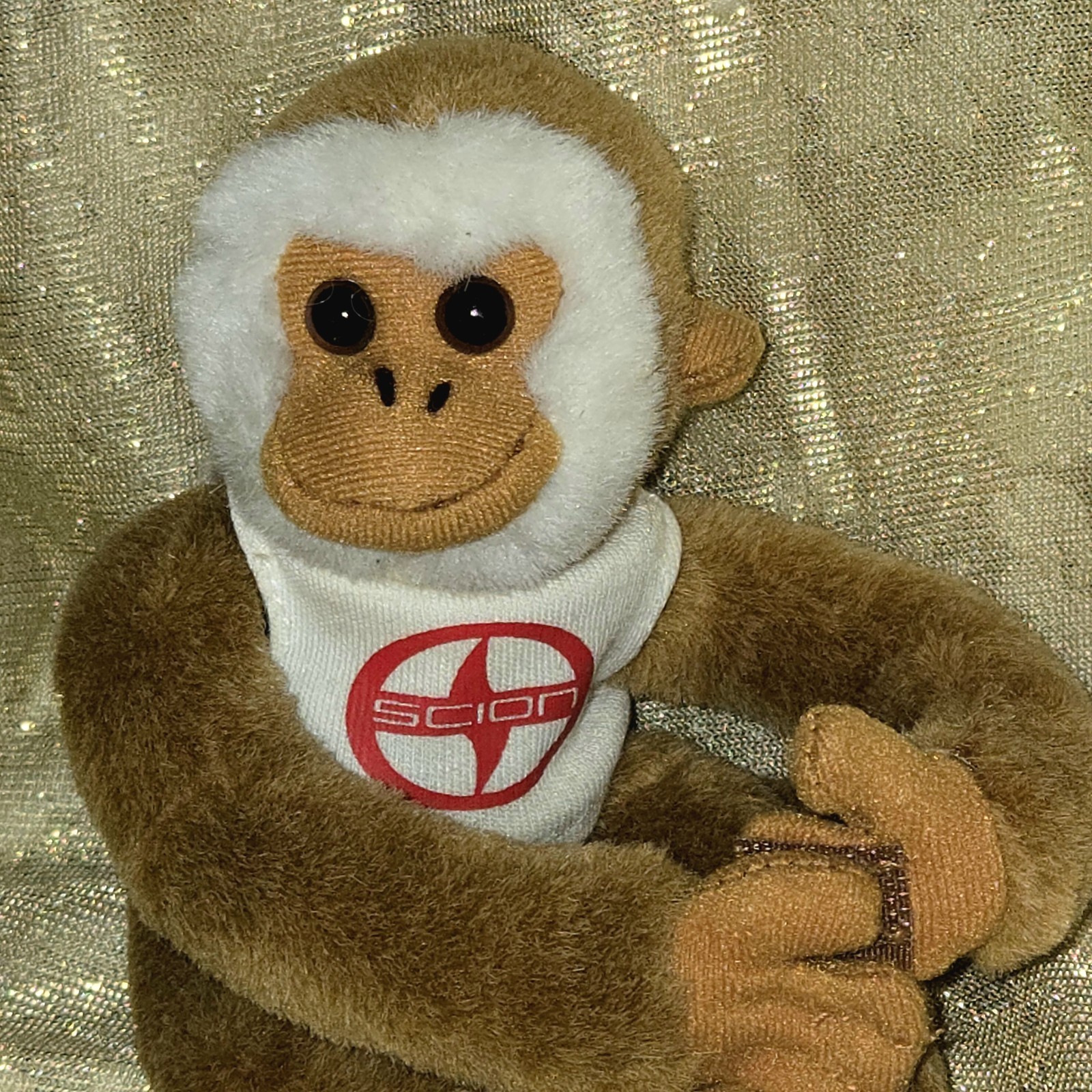 Vintage Scion Monkey Promo Plush Toy Steven Smith NY Car Dealership Swag 6
